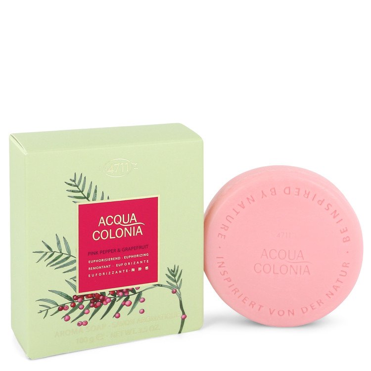 4711 Acqua Colonia Pink Pepper & Grapefruit by Maurer & Wirtz Soap 3.5 oz for Women