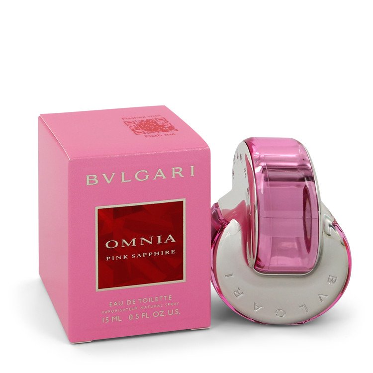 Omnia Pink Sapphire by Bvlgari Eau De Toilette Spray .5 oz for Women
