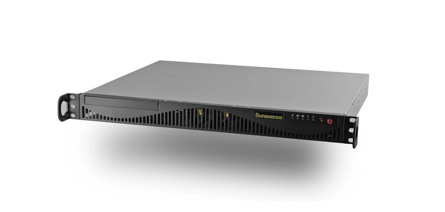 SuperMicro Server Barebone (No CPU No Ram No HDD) Rack-Mountable Black SYS-5019S-ML - (Used Like New)