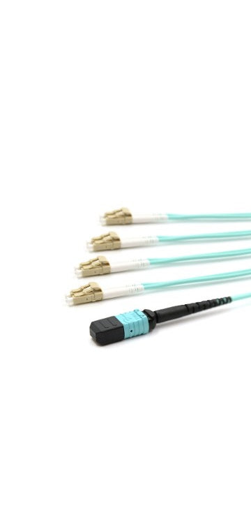 Dell Om4 Mtp To 4xlc Optical Breakout Networking Cable 3M HHW7H