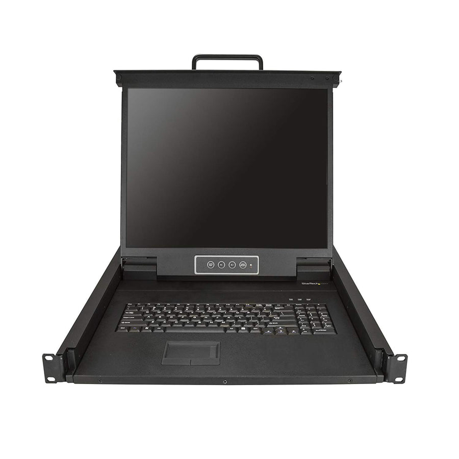 StarTech.com RKCONS1901 1U Single-Port KVM Console For Server Rack