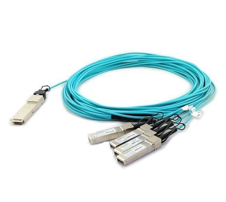 Generic 100G Base QSFP28 To 4x 25G SFP28 + Active Optical Cable 5M QSFP28G-4X25G-A0C-5M-INT
