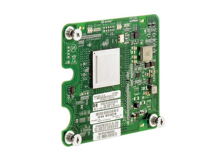 HP QLogic QMH2562 8GB Fibre Channel Host Bus Adapter For c-Class Bladesystem 451871-B21