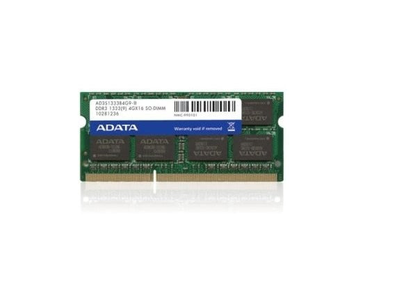 4GB ELO E581416 DDR3 1333MHz SO-DIMM 204pin Non-ECC Memory
