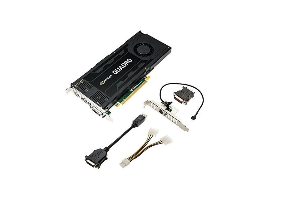 4GB PNY Quadro K4200 DVI-I 2x Display Ports GDDR5 PCI Express 2.0 x16 Graphic Card VCQK4200-PB