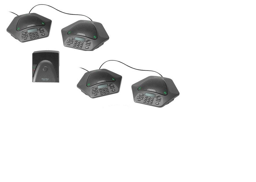 Clearone 910-158-370-02 Maxattach IP Plus 2 VoIP Conference Phone Kit 91015837002