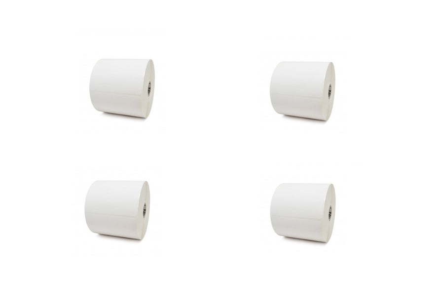 Zebra Z-Select 4000T 4 X 6 Thermal Transfer Paper Label Pack of 4pcs 82868 420 Per Roll 1680 Count