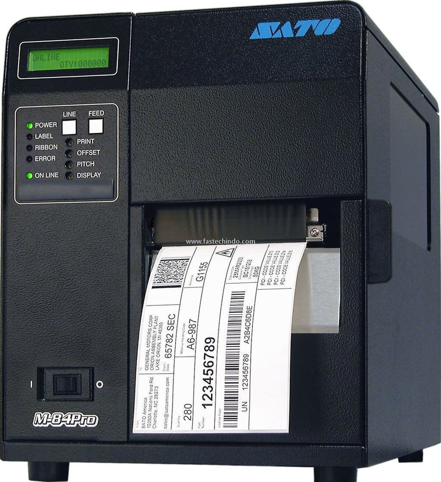 Sato WM8420011 M84Pro 2 DT TT Mono 203dpi Parallel Label Printer - (Used Like New)