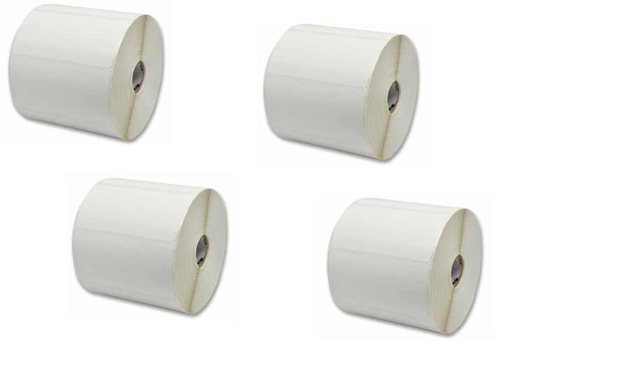 Zebra Genuine 10010059 8000D Near-IR 4x2.25 DT Paper Label 4-Pack