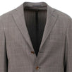 Drop 8 Plaid Wool 3 Button Sport Coat - Brown