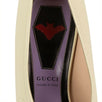 Women's Vintage Leather Bow Pumps - White