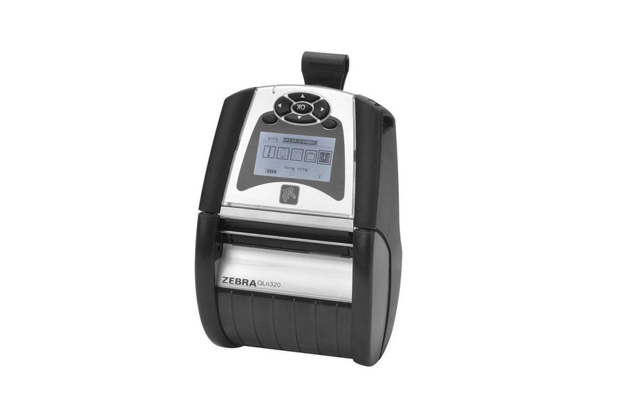 Zebra QN3-AUCB0M00-00 QLN320 DT Portable BarCode BT Ethernet Printer QN3AUCB0M0000 - (Used Like New)