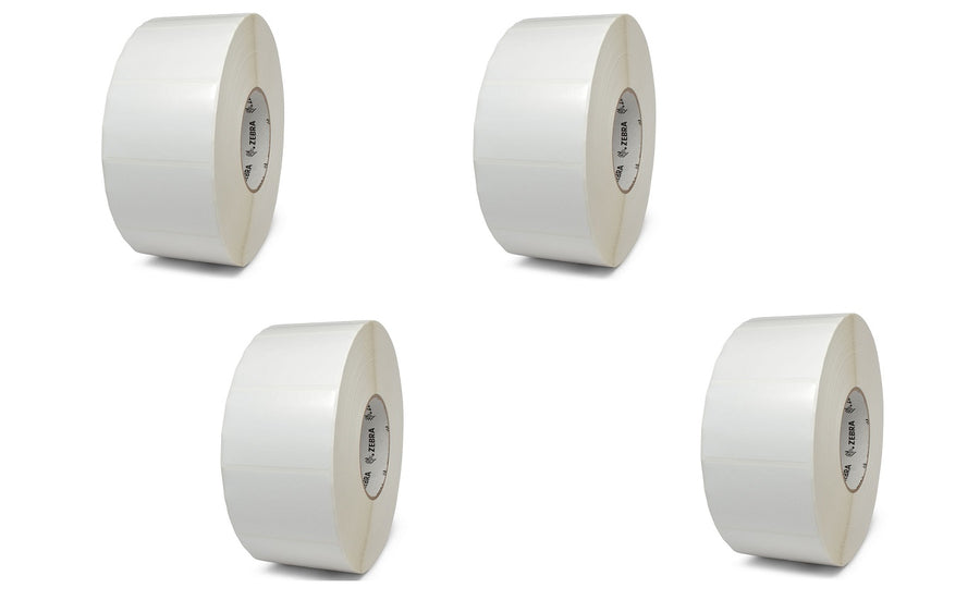 Zebra 10011703 Z-Ultimate 3000T Thermal Transfer 3x2 BarCode Label 4-Pack