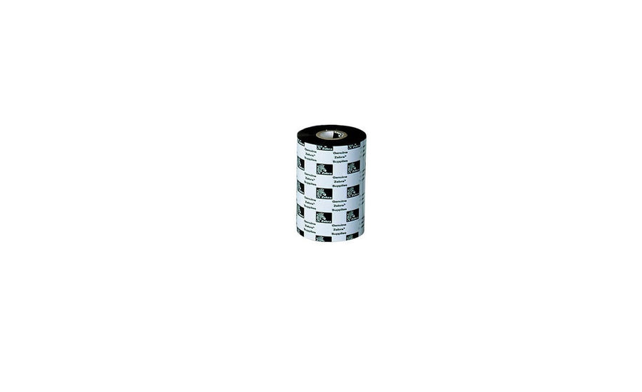 Zebra Genuine 02000BK10245-R 2000 Standard Wax 4x1476' Thermal Transfer Ribbon