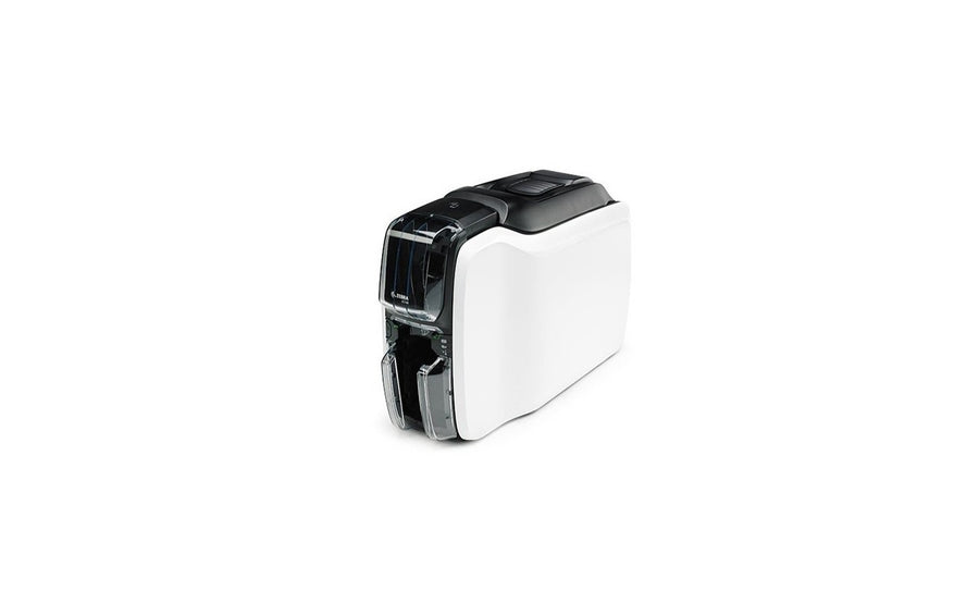 Zebra ZC100 ZC11-000C000US00 300dpi Single-sided USB LAN ID Card Printer - (Used Like New)