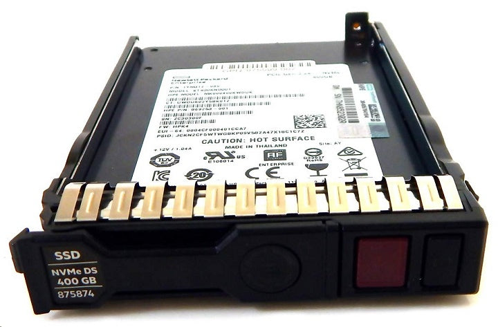 400GB HP Hot-Swap 2.5 PCI-E Nvme x4 SFF DL385 ML350 Gen10 Solid State Drive 875599-007