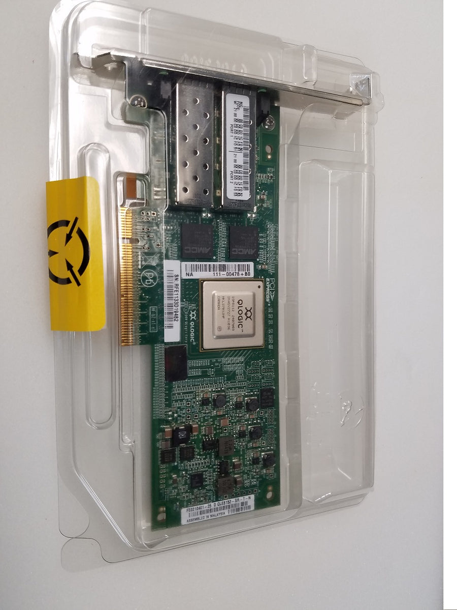 QLogic QLE8152 10GBase-X Fcoe PCI Express x8 2-Ports Internal QLE8152-SR-T