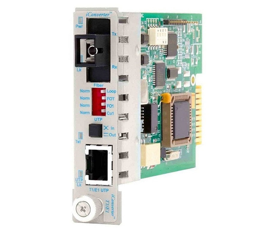 OmniTron Iconverter 8710-1 T1/E1 Media Converter