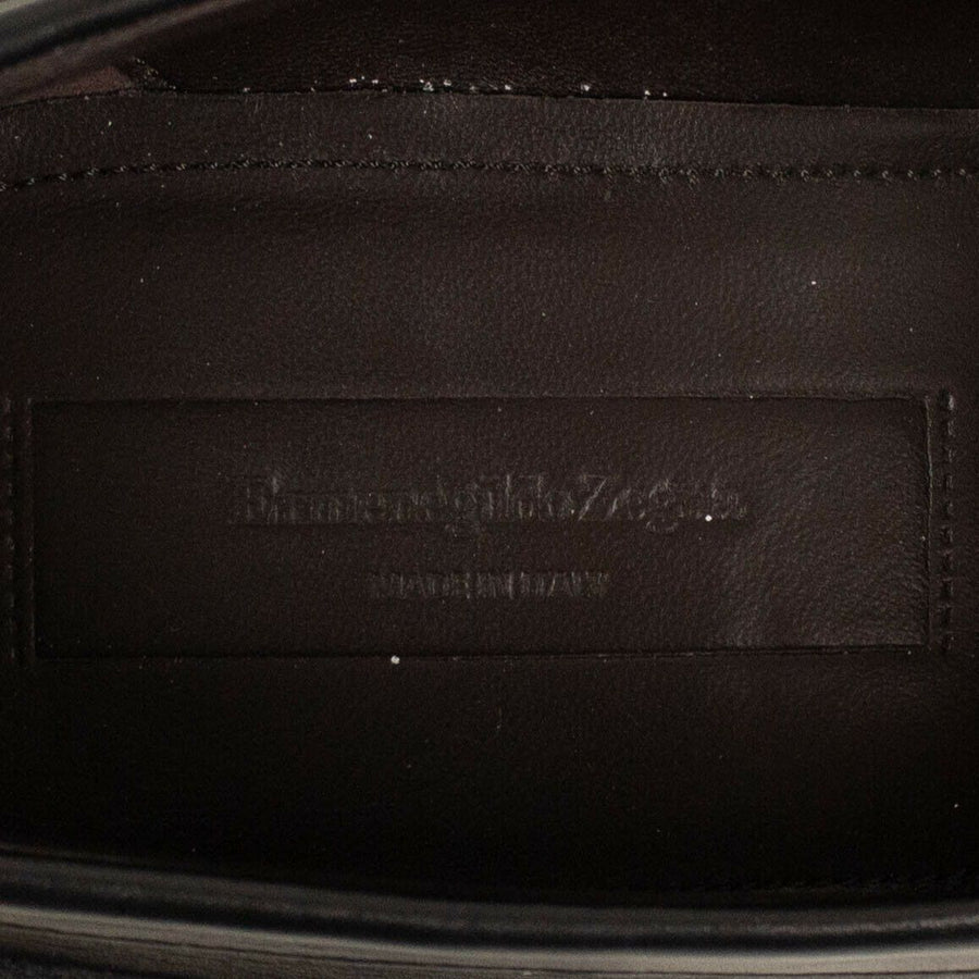 Leather Penny Loafer - Black