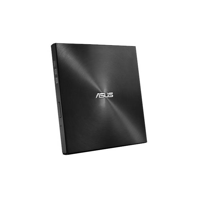 Asus SDRW-08U9M-U/BLK/G/AS USB 2.0 Ultra Slim DVD+/-RW External Writer, Retail (Black)