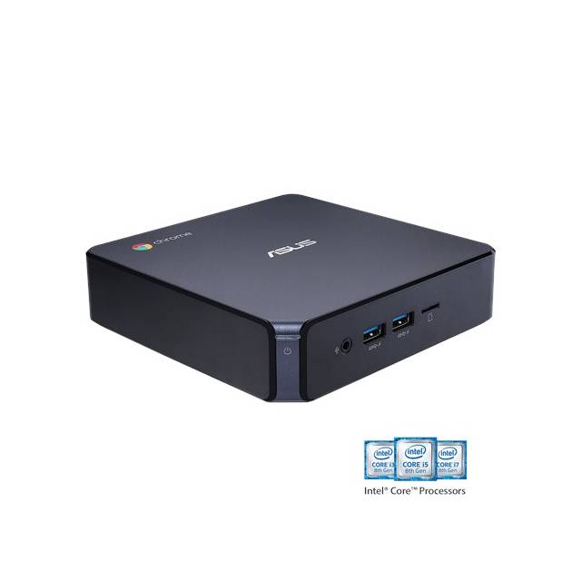 Asus CHROMEBOX3-N3293U Intel Core i3-8130U/ 8GB (2x4GB) DRR4/ 64GB SSD/ Chrome OS Desktop PC (Star Gray)