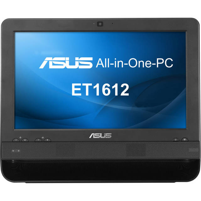 Asus ET1612IUTS-B007C 15.6 inch Touchscreen Intel Celeron 847 1.1GHz/ 2GB DDR3/ 320GB HDD/ W7HP All-in-One PC (Black Gold Epeat)