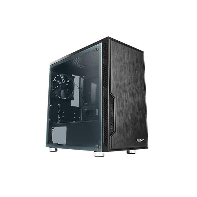 Antec Value Solution Series VSK10 Window, Highly Functional Micro-ATX Case, 280 mm Radiator Support, 4 x 140 mm  Fans Support