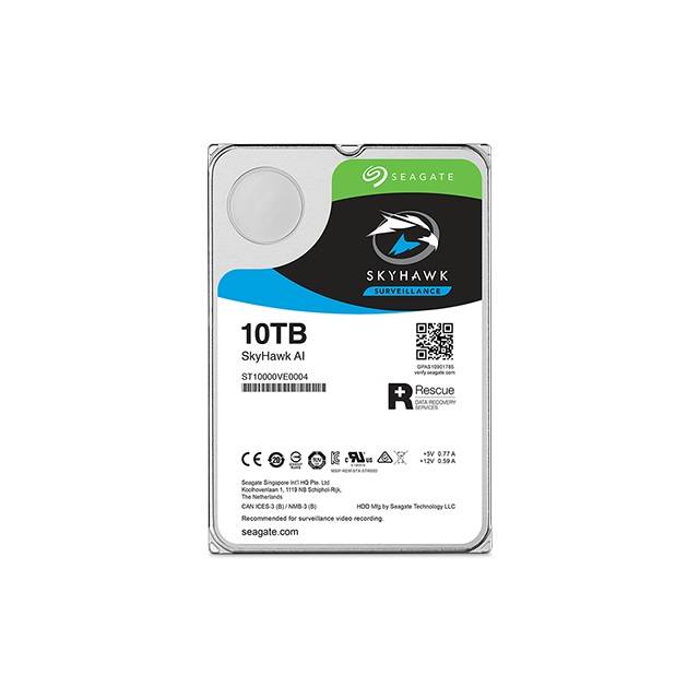 Seagate SkyHawk AI ST10000VE0004 10TB SATA 6.0GB/s 256MB Hard Drive (3.5 inch)