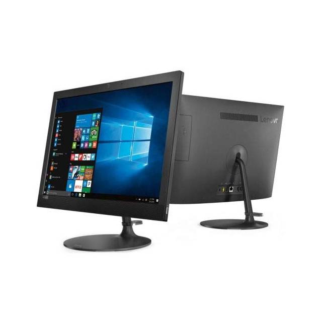 Lenovo IdeaCentre AIO 330 F0D8001LUSHSN 19.5 inch AMD E2 9000 1.8 GHz/ 4GB DDR4/ 500GB HDD/ DVD-RW/ Windows 10 Home All-in-One PC (Black)