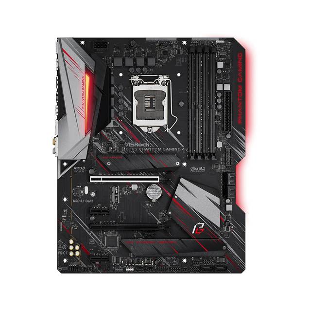 ASRock B365 PHANTOM GAMING 4 LGA1151/ Intel B365/ DDR4/ Quad CrossFireX/ SATA3&USB3.1/ M.2/ A&GbE/ ATX Motherboard