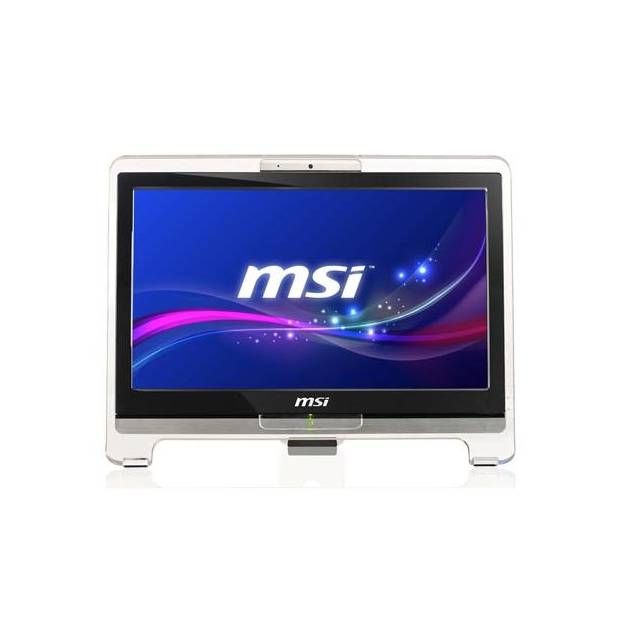 MSI Wind Top AE1921-413US 18.5 inch All-in-one TouchScreen Atom D525 1.8GHz/ 2GB DDR3/ 320GB HDD/ DVD±RW/ W7HP Desktop PC (Black)