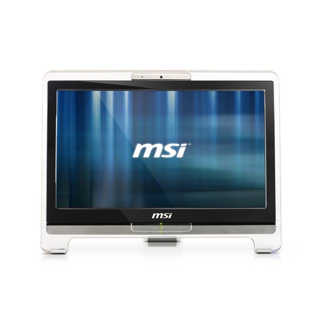 MSI Wind Top AE1920-273US 18.5 inch All-in-one TouchScreen Atom D525 1.8GHz/ 2GB DDR3/ 320GB HDD/ DVD±RW/ W7HP Desktop PC (Black with Clear Trim)