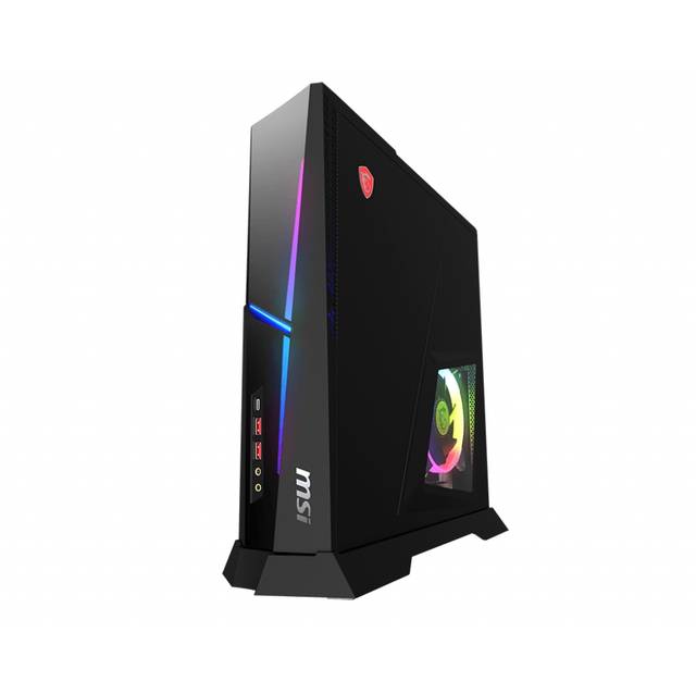 MSI Trident A Plus 9SD-463US Intel Core i7-9700F 3.0-4.7GHz/ 16GB DDR4/ 1TB SSD/ RTX 2070 SUPER 8GB GDDR6/ Windows 10 Home Desktop PC (Black-RGB)