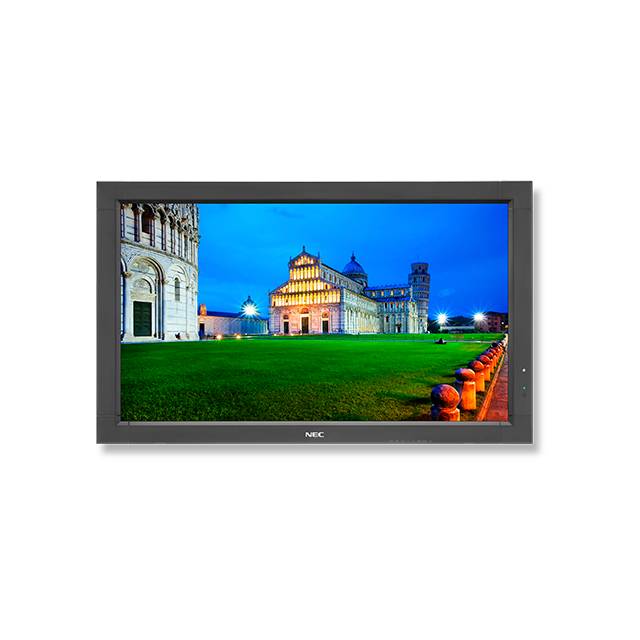 NEC V323-AVT 32 inch Large Screen 1300:1 Composite/Component/S-Video/VGA/DVI/HDMI/DisplayPort/RJ45 LED LCD Monitor, w/ Built-in Tuner & Speakers (Bla