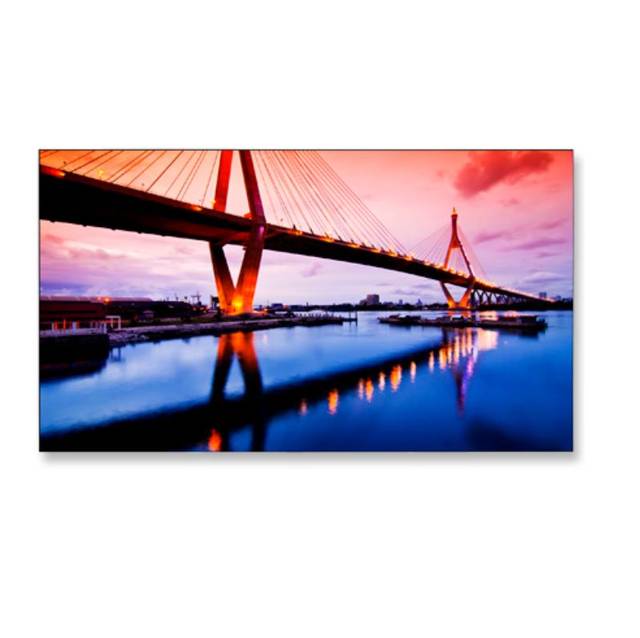 NEC X551UN 55 inch Large Screen 4000:1 DVI/DisplayPort/HDMI/RJ45 LED LCD Monitor(Black), w/ Speaker
