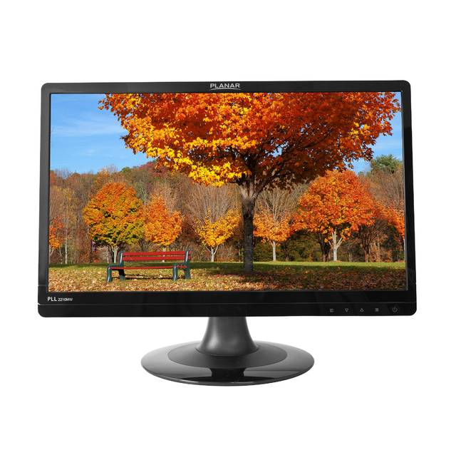 Planar PLL2210MW 22 inch Widescreen 1,000:1 5ms VGA/DVI LED LCD Monitor, w/ Speakers (Black)