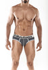 Malebasics Contrast Brief -Asphalt-