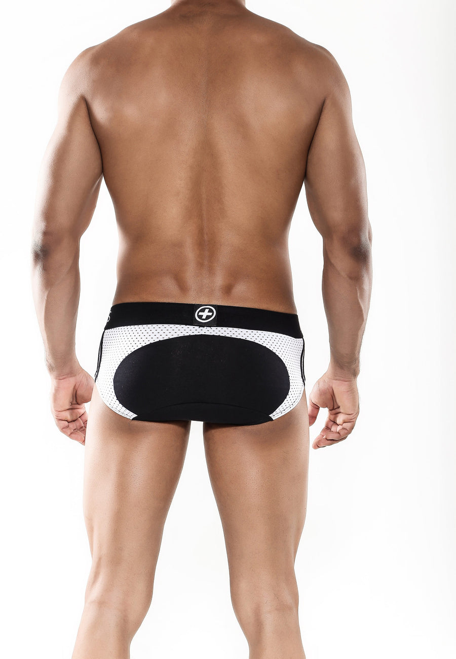 Malebasics Spot Brief -Black-X-Large