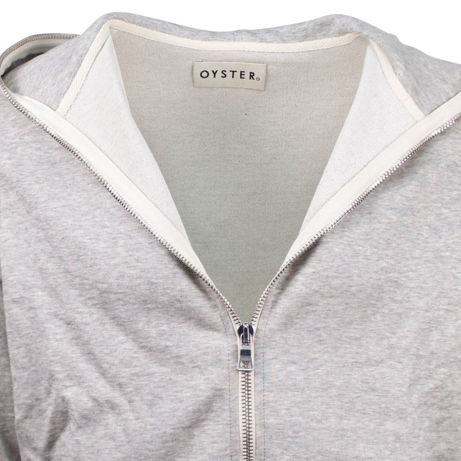 Narita Zip-Up Hoodie Sweatshirt - Heather Gray