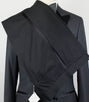 Wool Blend Satin Trim DB Tuxedo Suit - Gray
