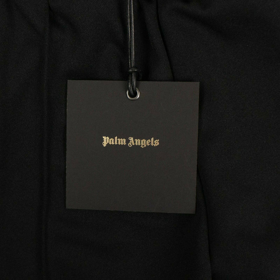 Polyester Rainbow Striped Track Pants - Black