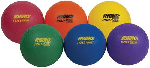 Champion Sports Ultimate Rhino Poly Playground Balls - 4
