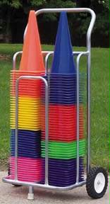 Double Poly Cone Cart