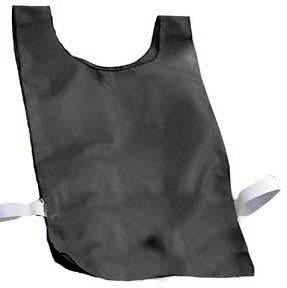Nylon Plain Pinnies - Black