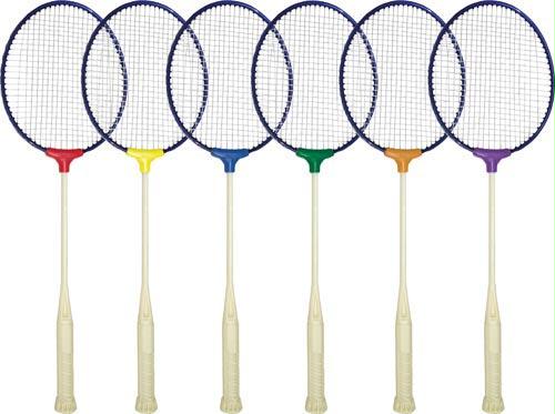 Break Resistant Badminton Racquets - Set of 6