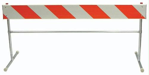 Indoor/Outdoor Movable Barricade - 6' Wide