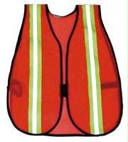 Deluxe Mesh Reflective Vest - Orange
