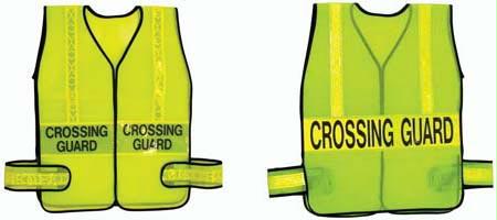 Crossing Guard Vest - Lime w/ Lime (Standard)