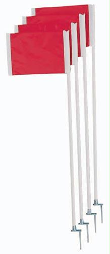 Deluxe Soccer Corner Flag Set