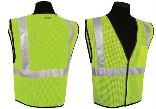 ANSI Class II Compliant Vest - Lime (S-M)